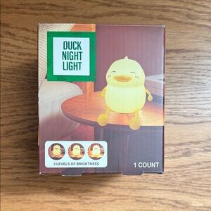 Duck Night Light - Yellow Duck Kids Lantern
